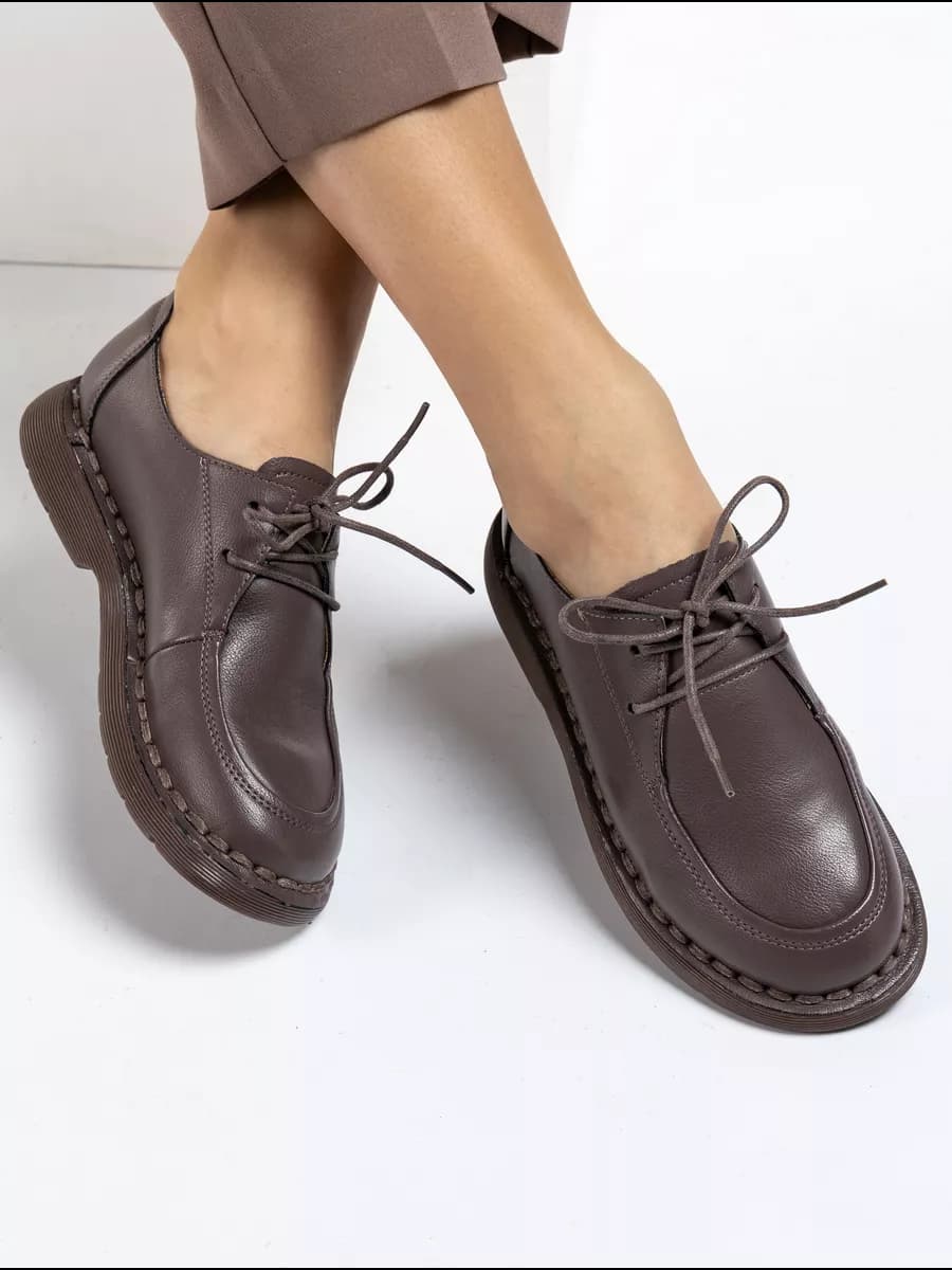 Полуботинки женские натуральная кожа