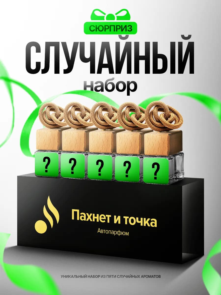 Ароматизатор в Машину - Автопарфюм Мужской Подарочный Набор