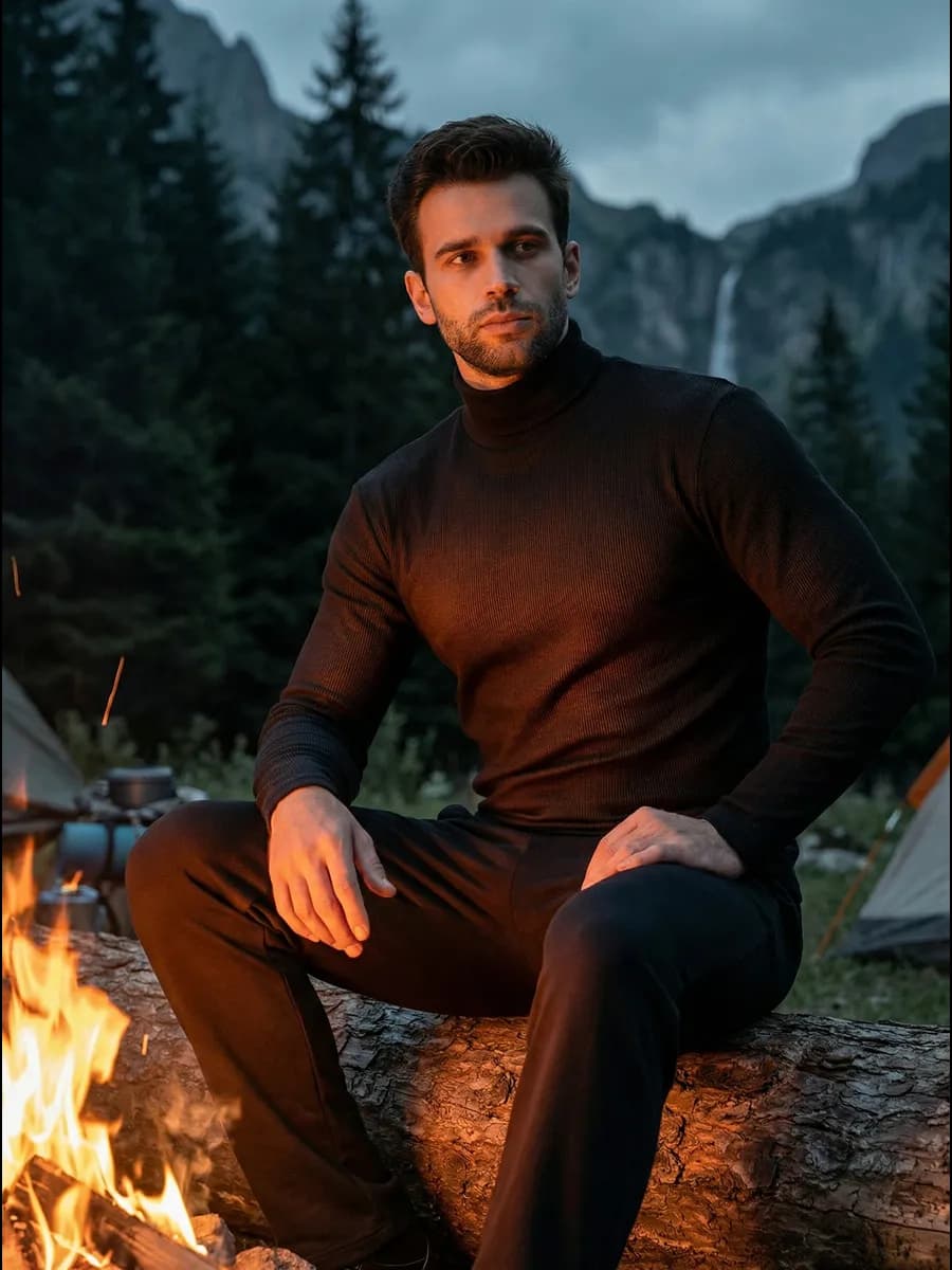 Водолазка мужская 100% хлопок