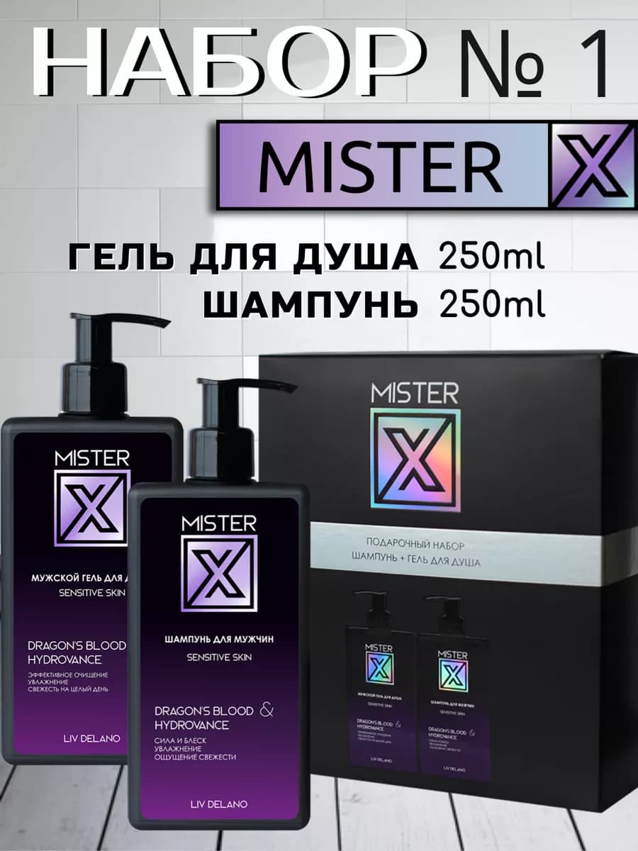 Подарочный набор мужской уходовой косметики