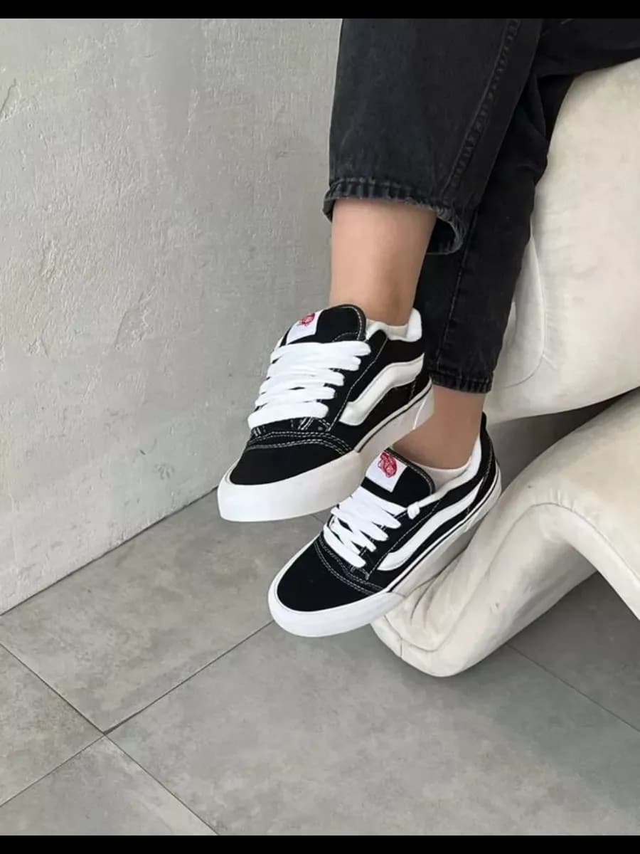 Кеды вансы дутые