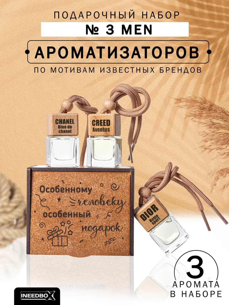 Подарочный набор автопарфюм 23 февраля