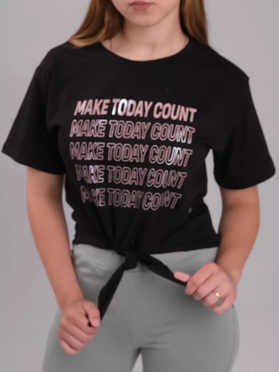 Футболка с принтом