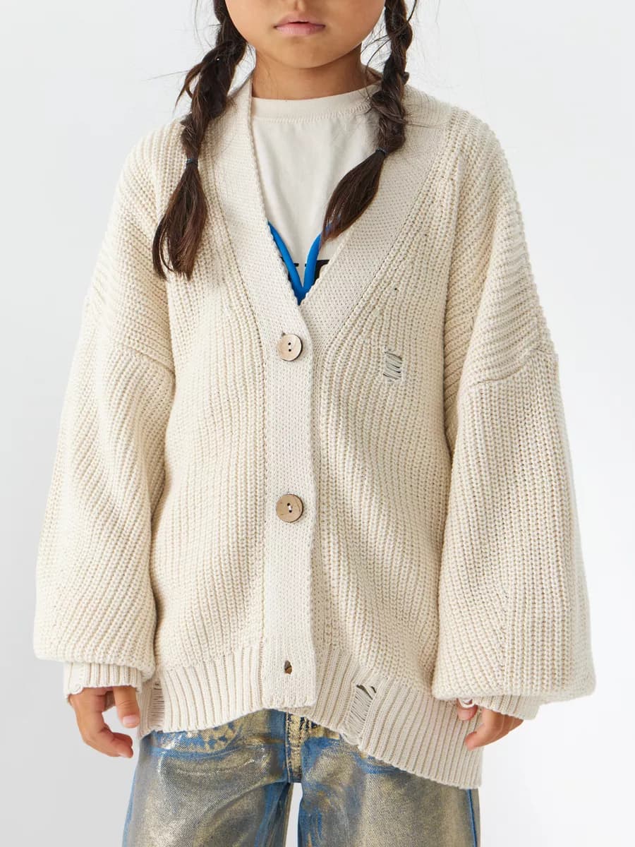 Кардиган вязаный на пуговицах