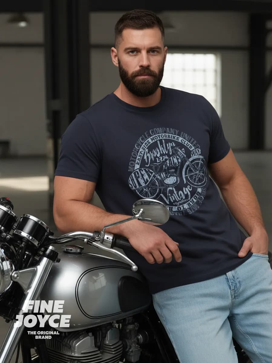 Футболка с принтом большие размеры