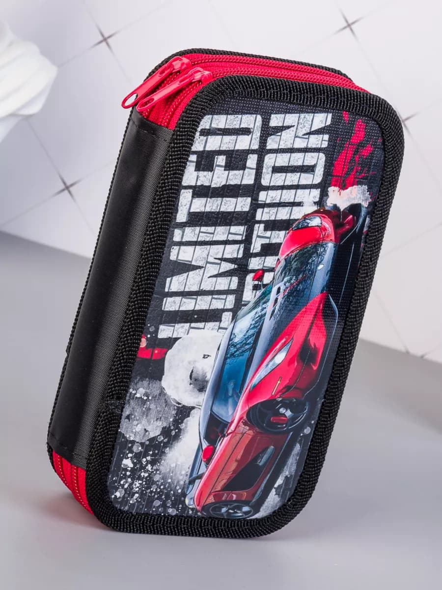 Пенал 2 отделения в школу