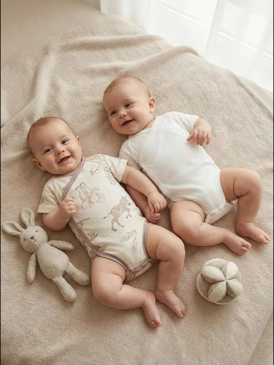 Боди для новорожденных Набор 2 шт