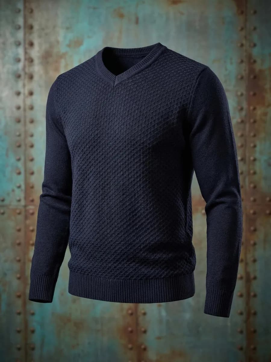 Джемпер мужской теплый тонкий
