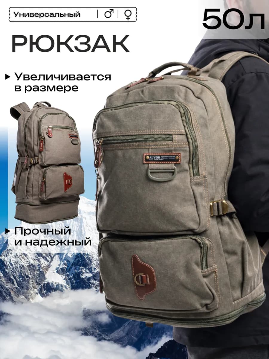 Рюкзак мужской большой для путешествий