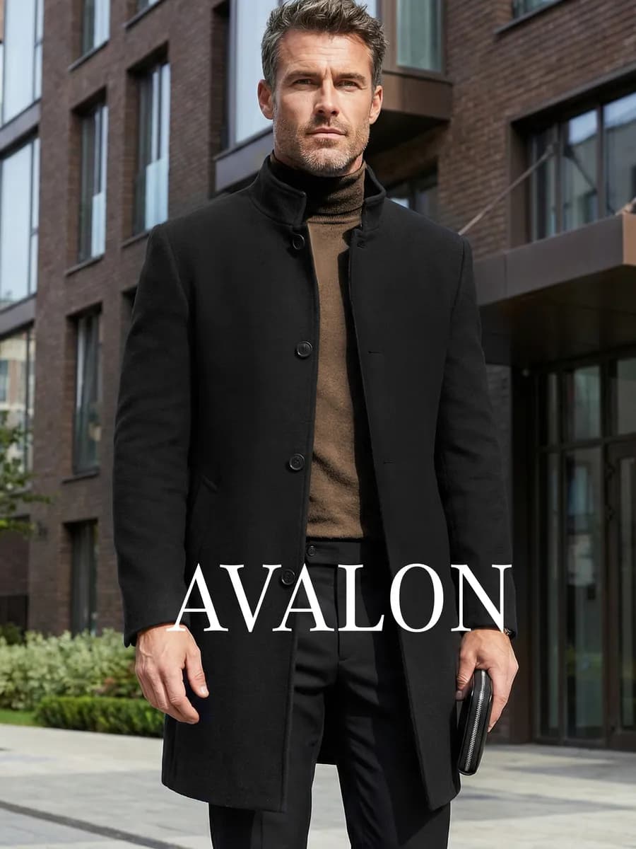 Пальто шерстяное