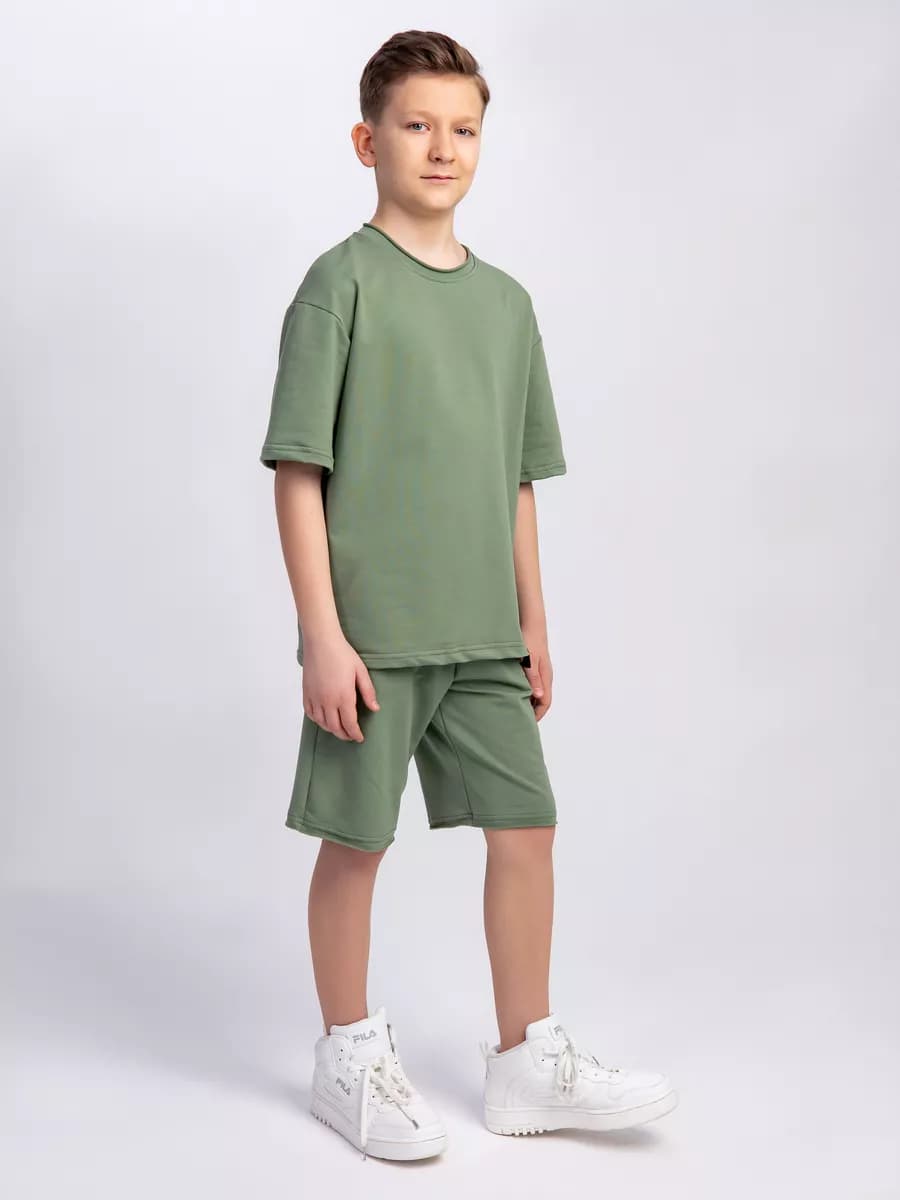 Костюм с шортами спортивный на физкультуру