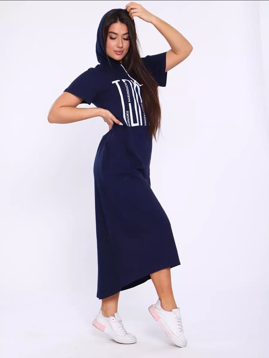 Платье туники домашняя большого размера