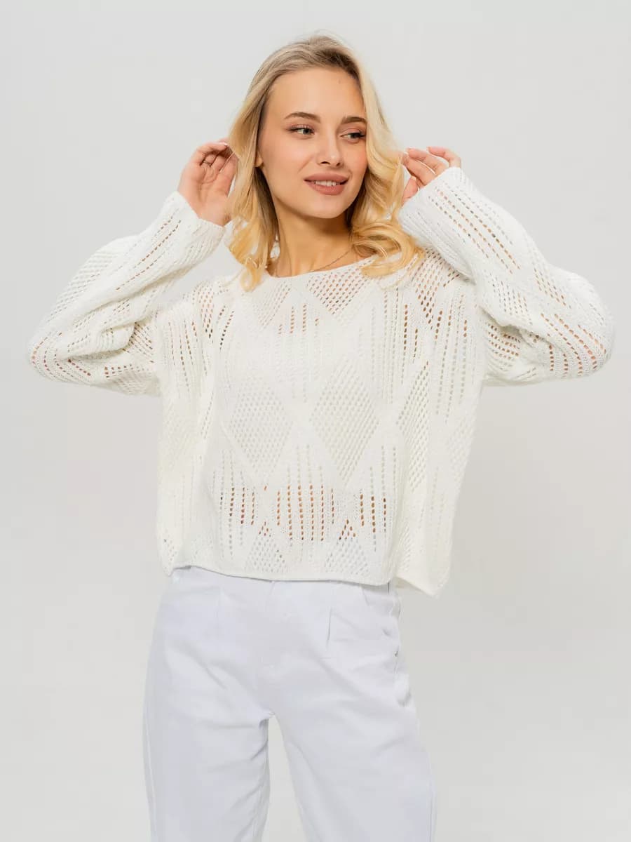 кофта укороченная сетка с длинными рукавами