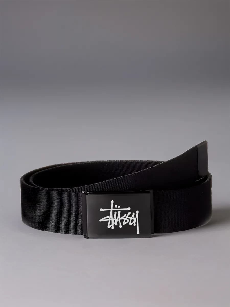 Ремень подростковый Стусси текстильный молодежный