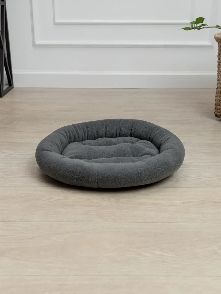 Лежанка для кошек и собак мелких пород круглая