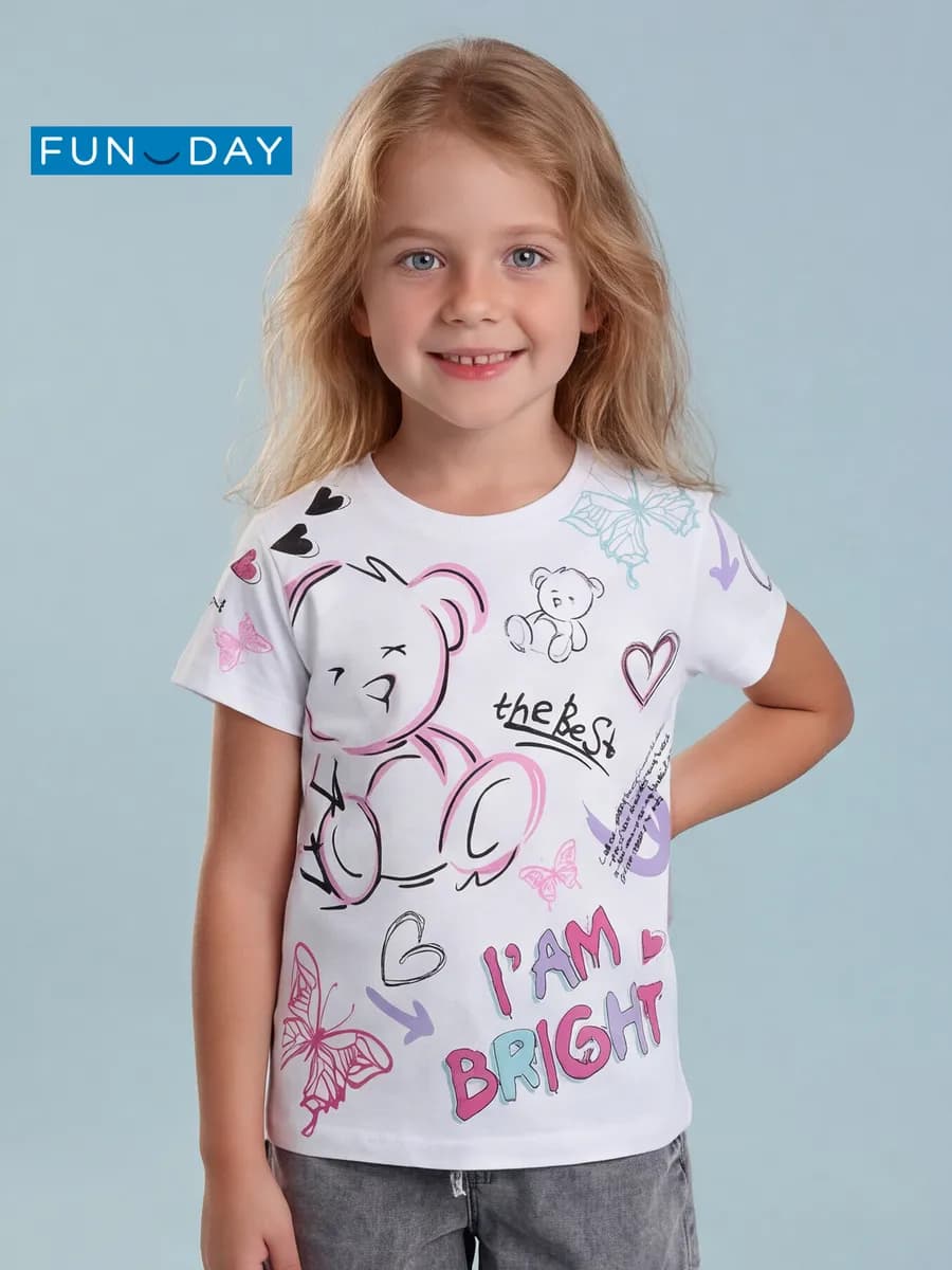 Футболка детская с принтом