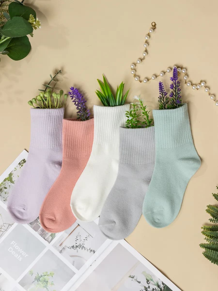 Носки хлопковые набор в школу