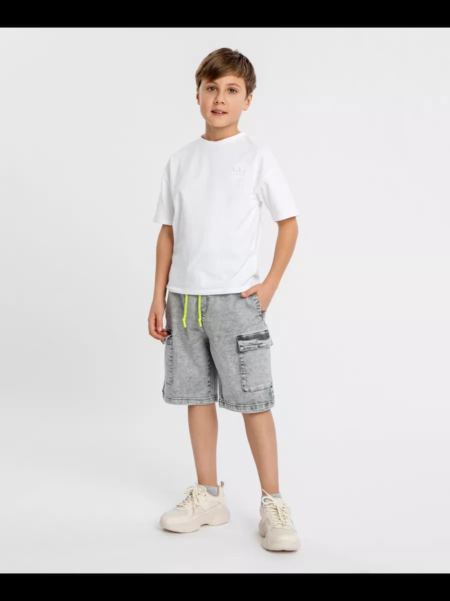 Шорты джинсовые карго