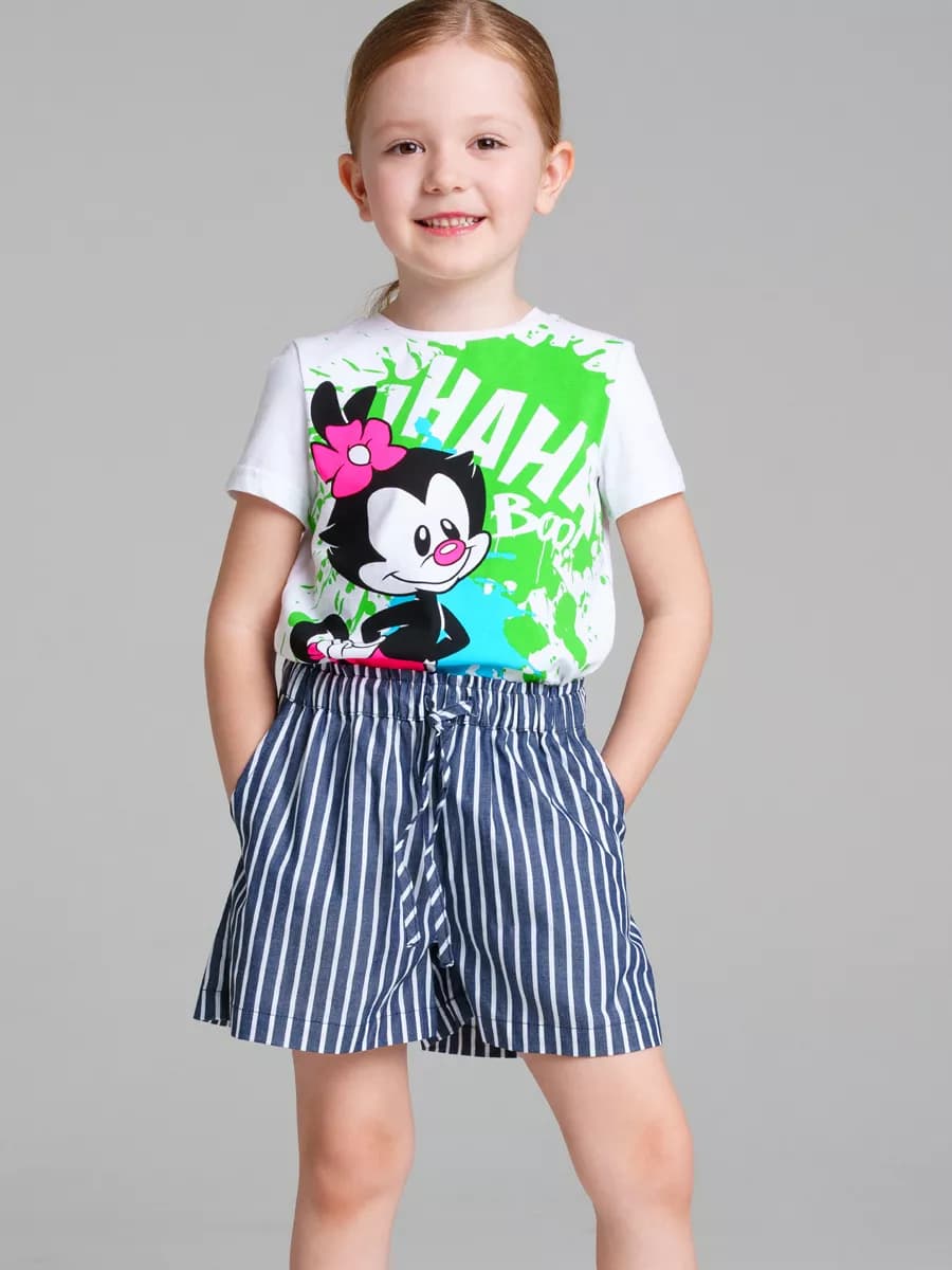 Шорты из поплина