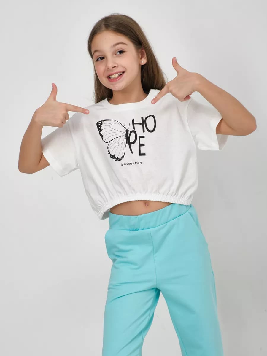 детская футболка топ