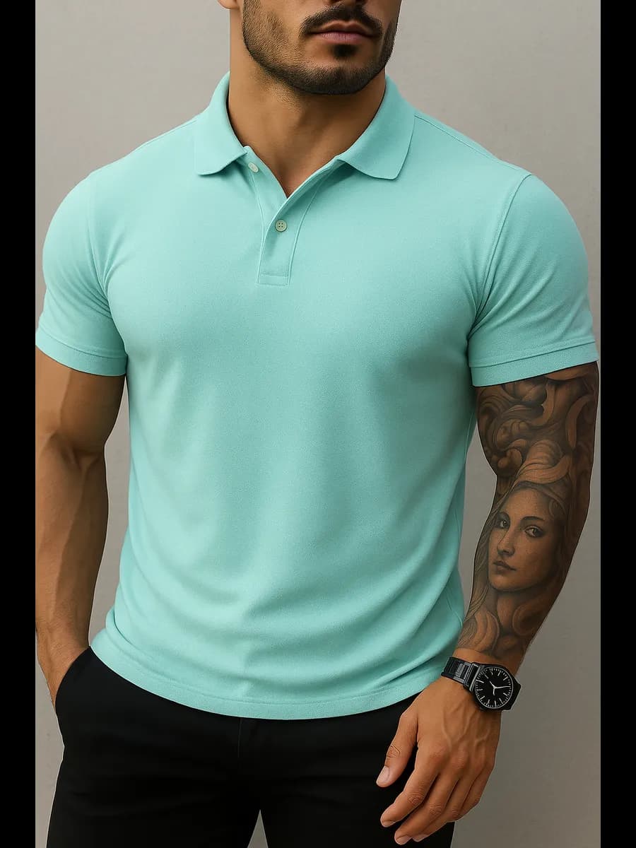 Футболка поло хлопок