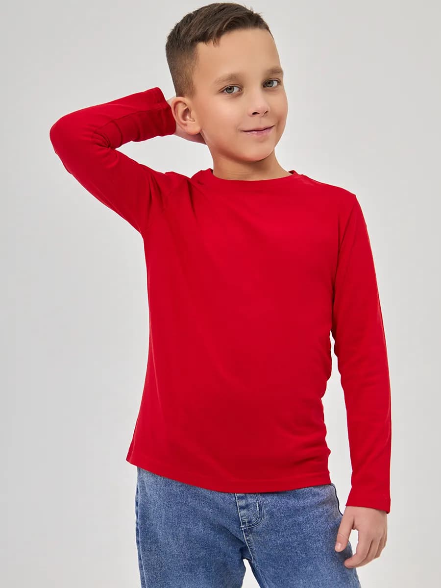 Лонгслив однотонный кофта с длинным рукавом