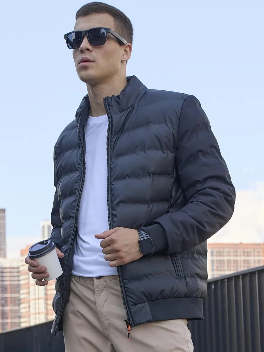 Куртка ветровка демисезонная без капюшона