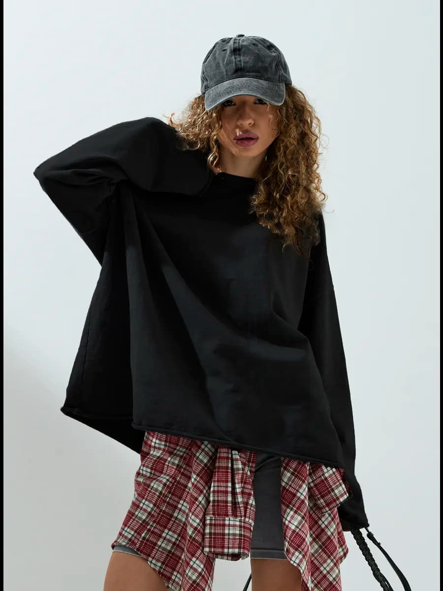 Лонгслив оверсайз