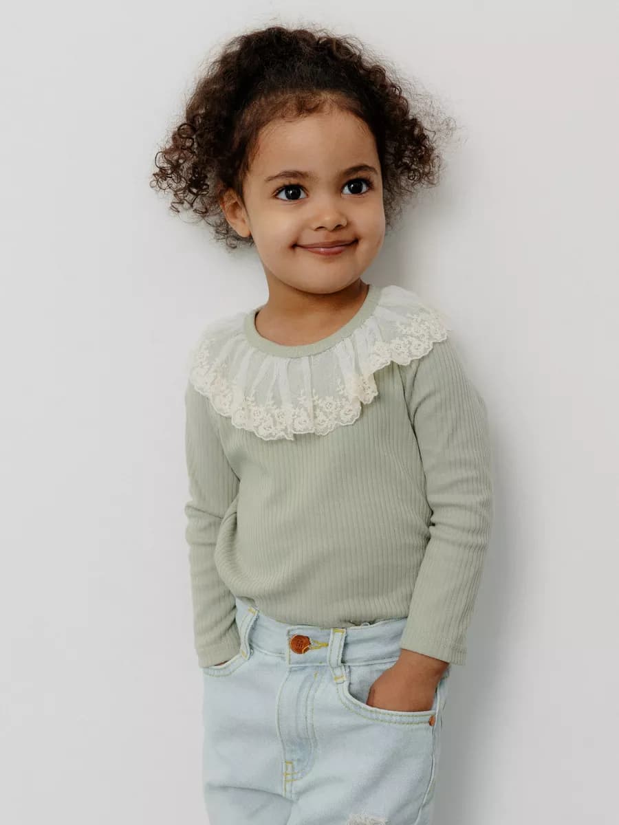 Лонгслив детский с длинным рукавом