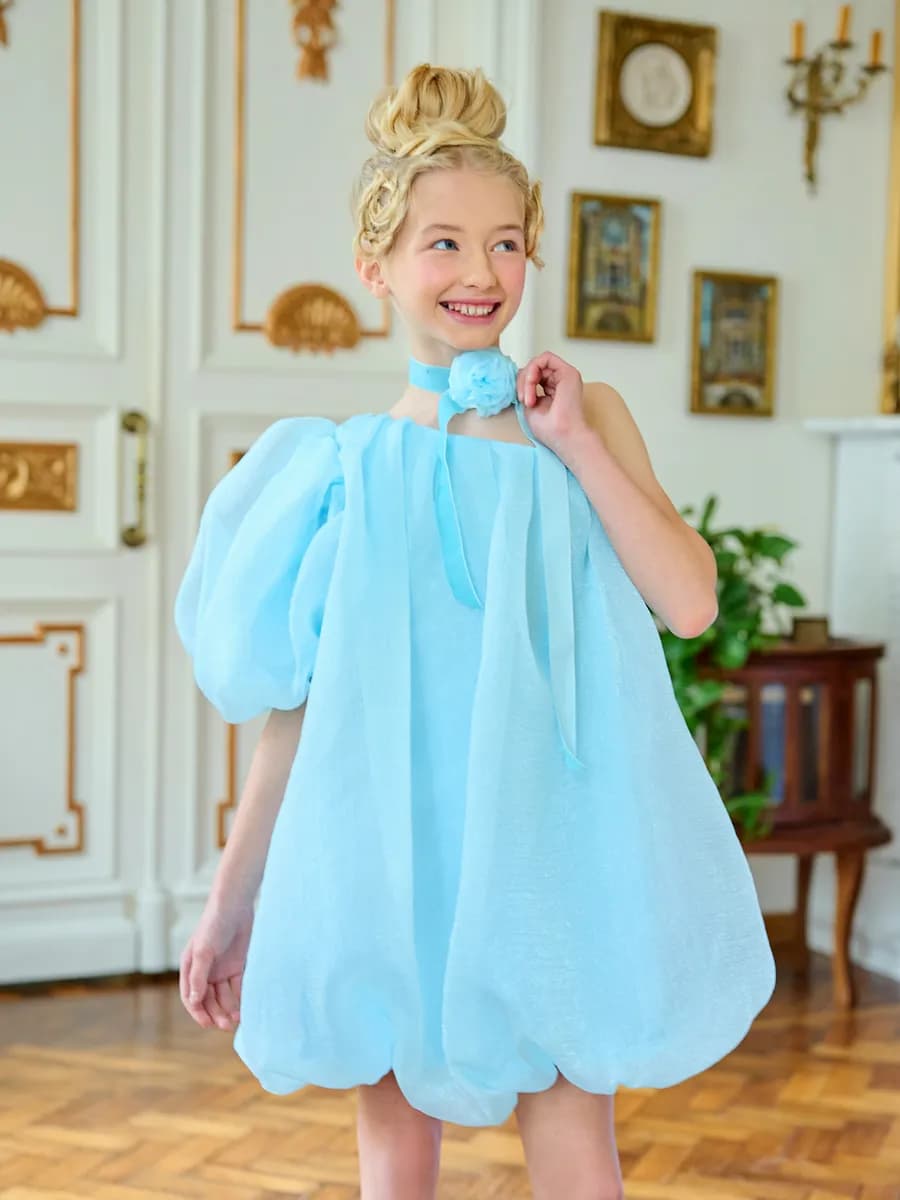 Платье нарядное праздничное пышное на выпускной в садик