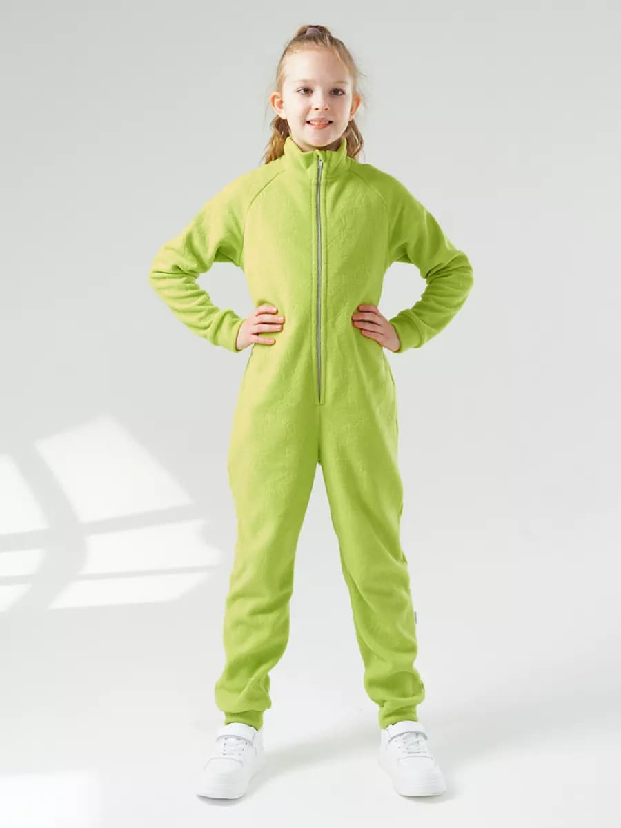 Комбинезон детский флисовый для девочки мальчика Поддева