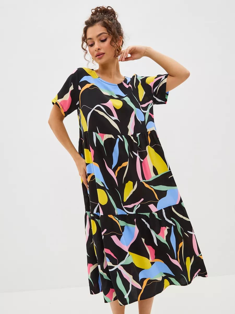 Платье сарафан летнее свободное