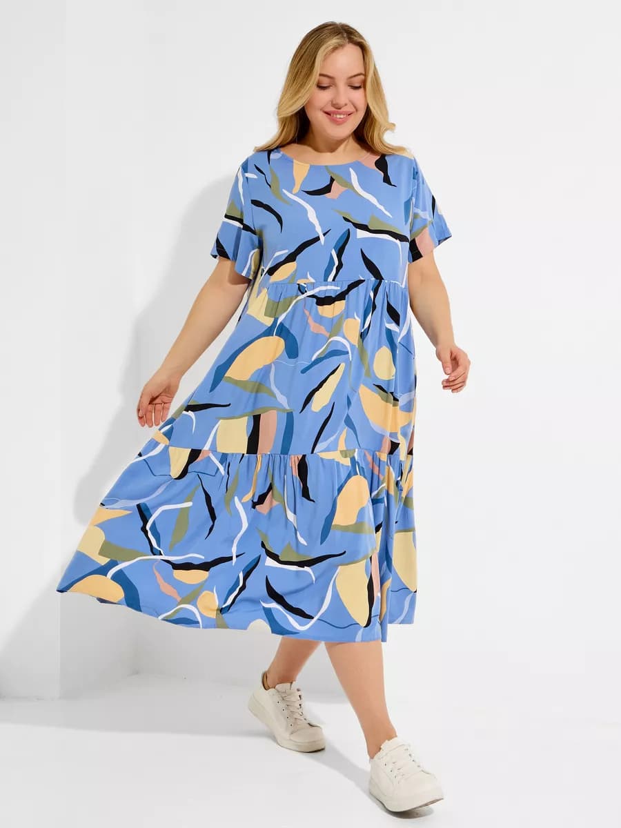 Платье сарафан летнее свободное