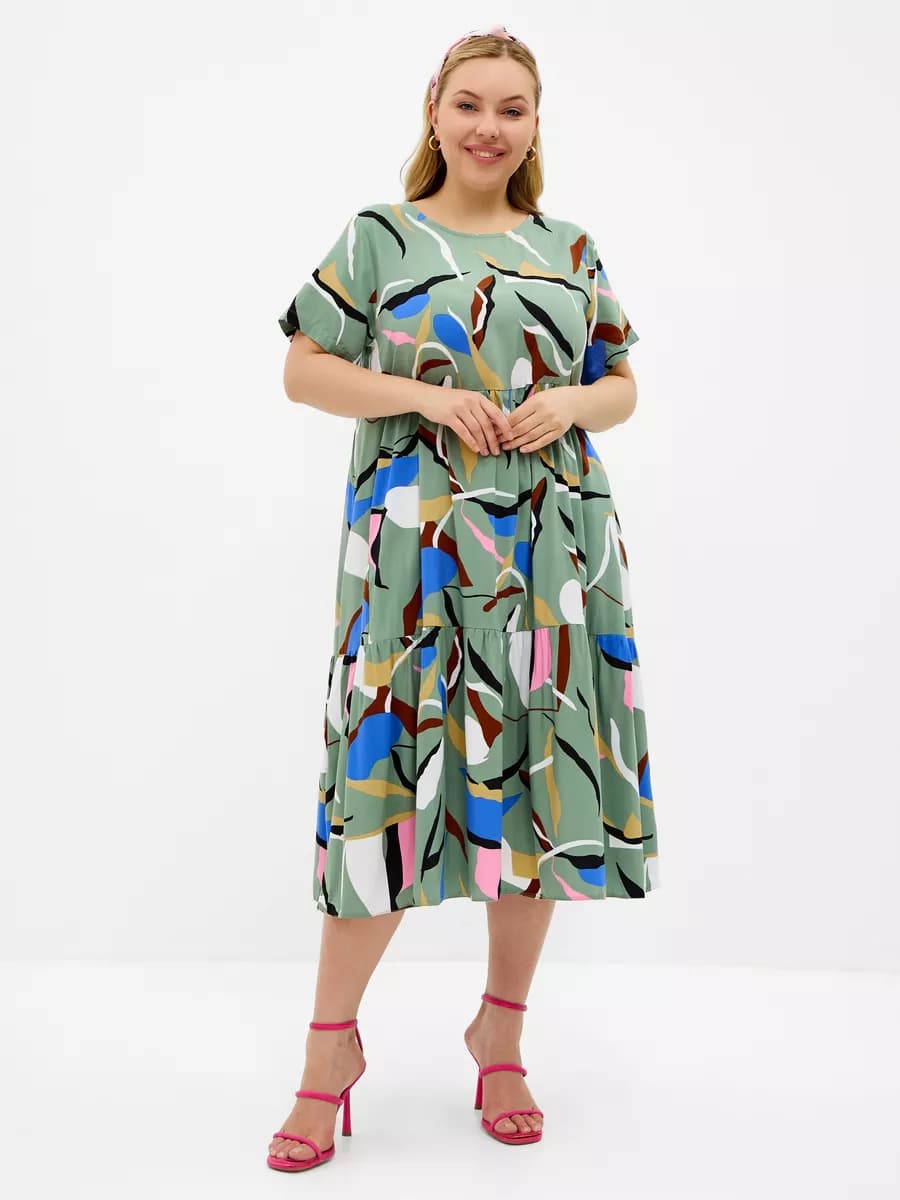 Платье сарафан летнее свободное