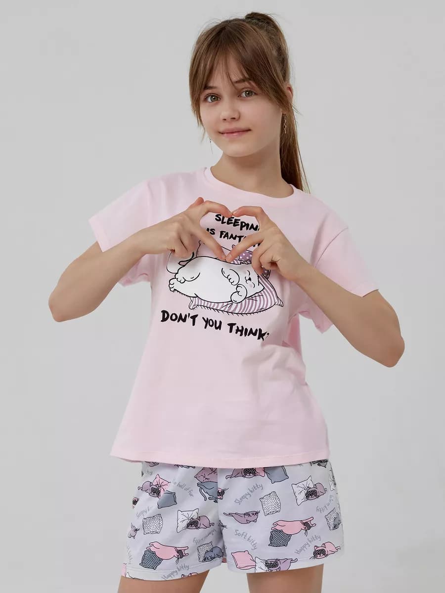 Пижама домашняя с шортами