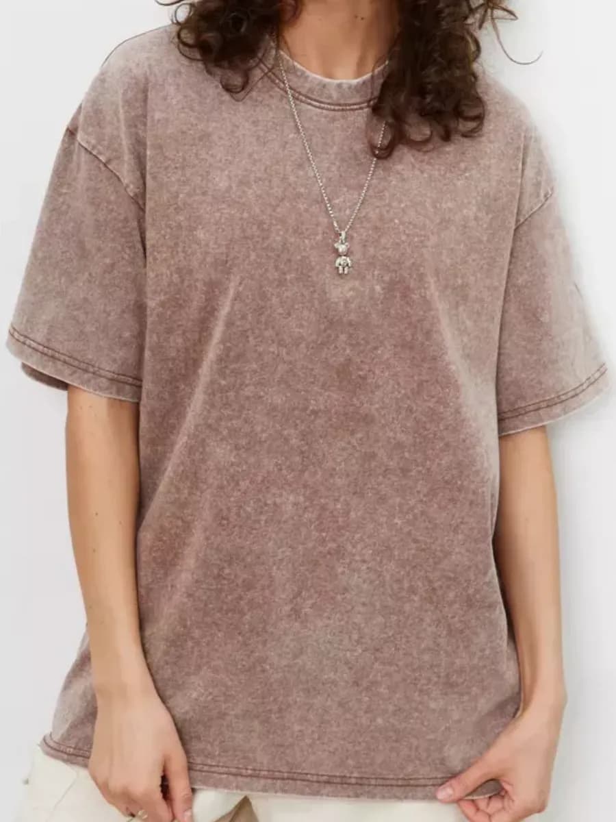 Футболка оверсайз варенка хлопок