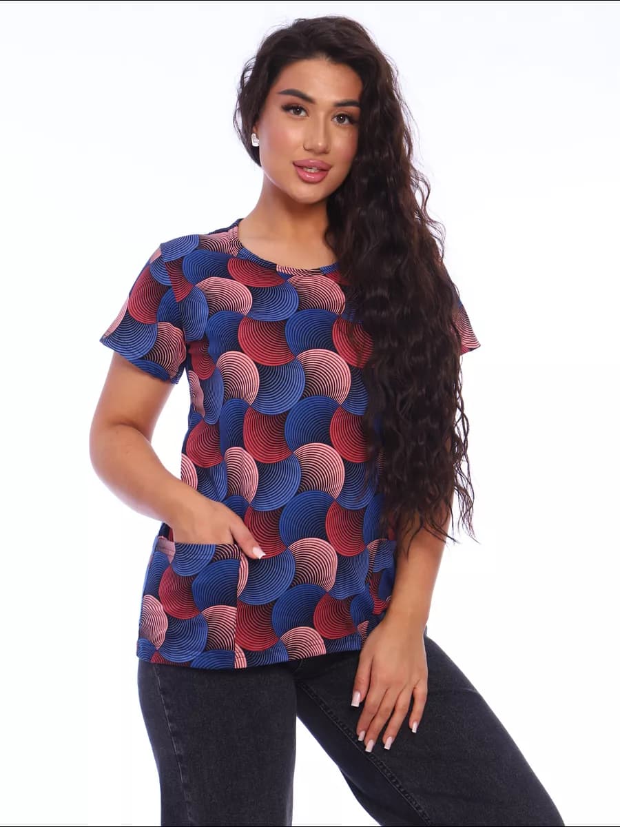 Футболка домашняя с принтом