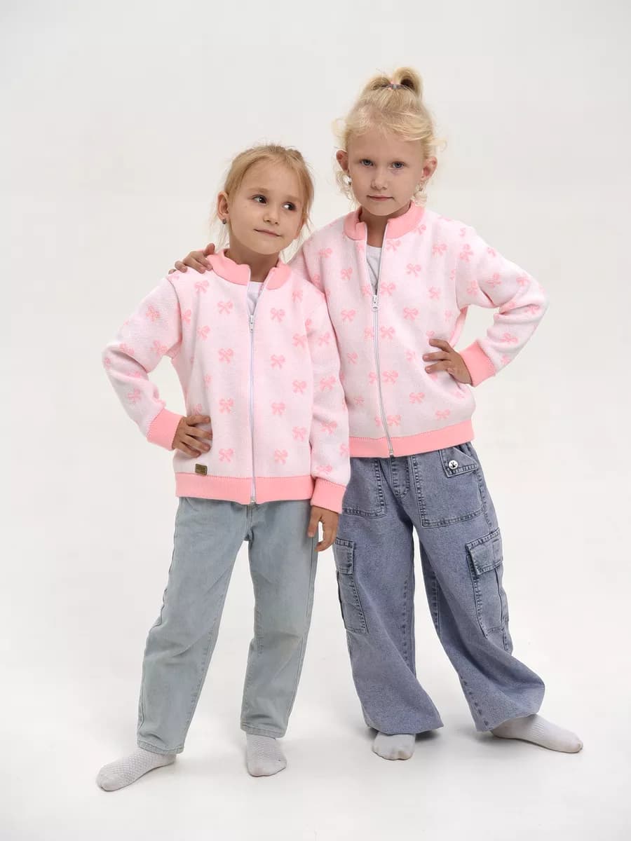 Кофточка-джемпер вязаная