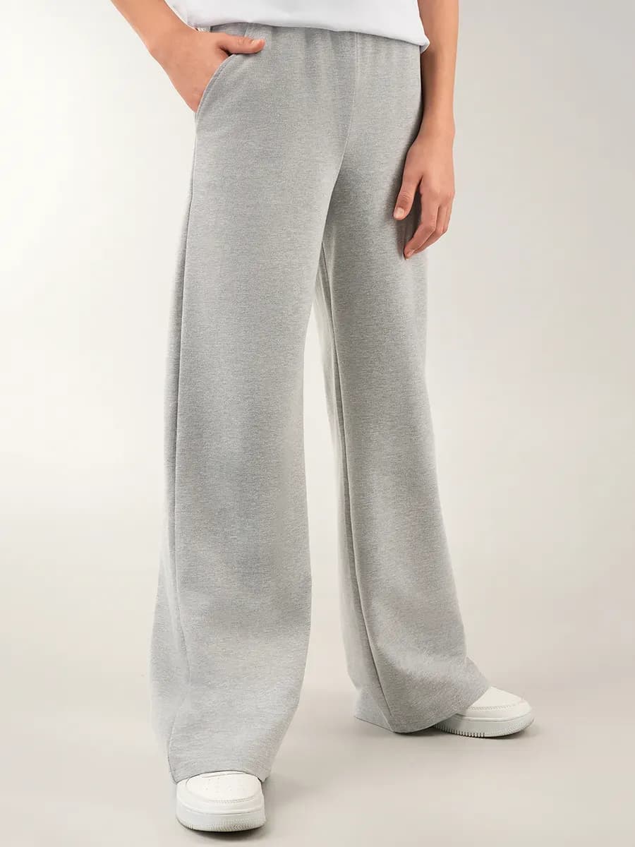 Брюки палаццо школьные детские