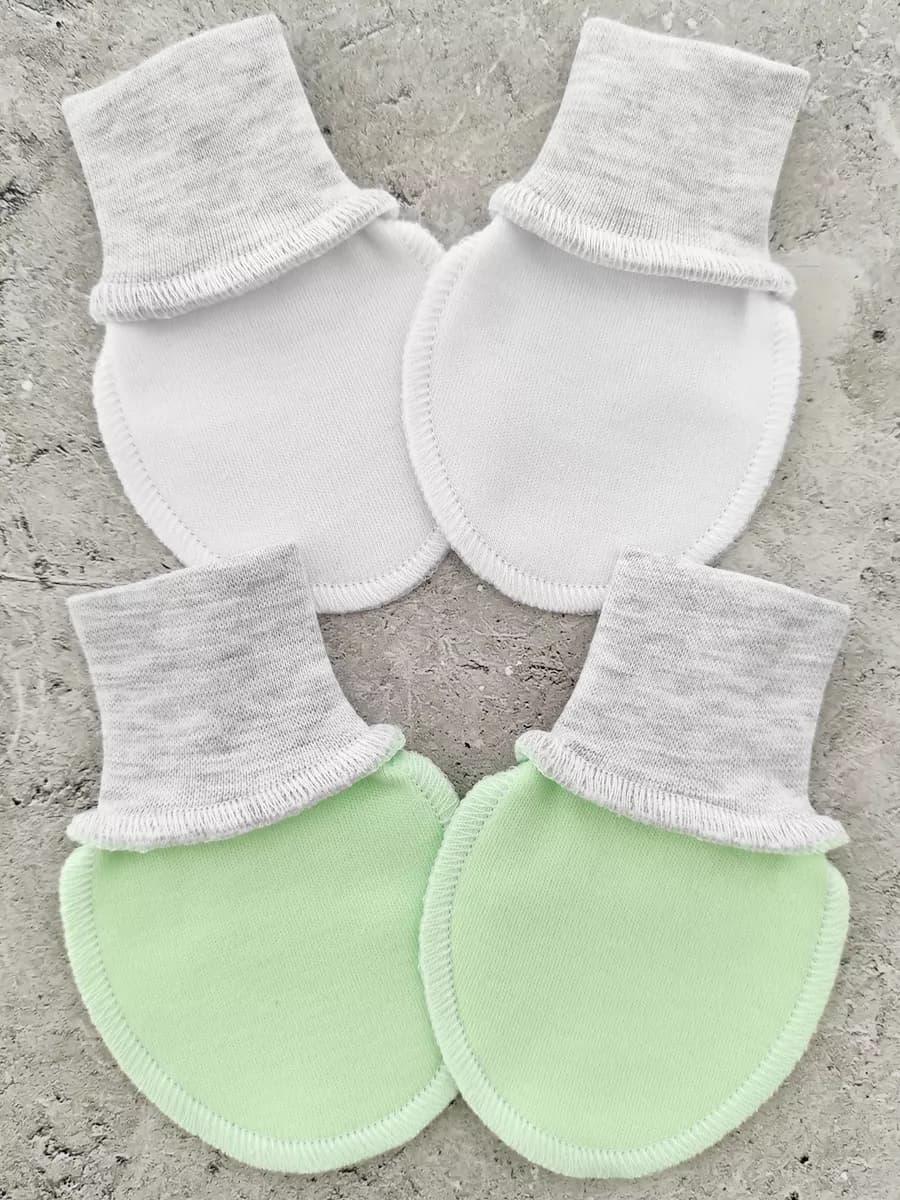 Рукавички-антицарапки для новорожденных