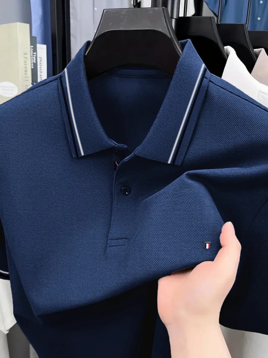 Футболка поло с коротким рукавом