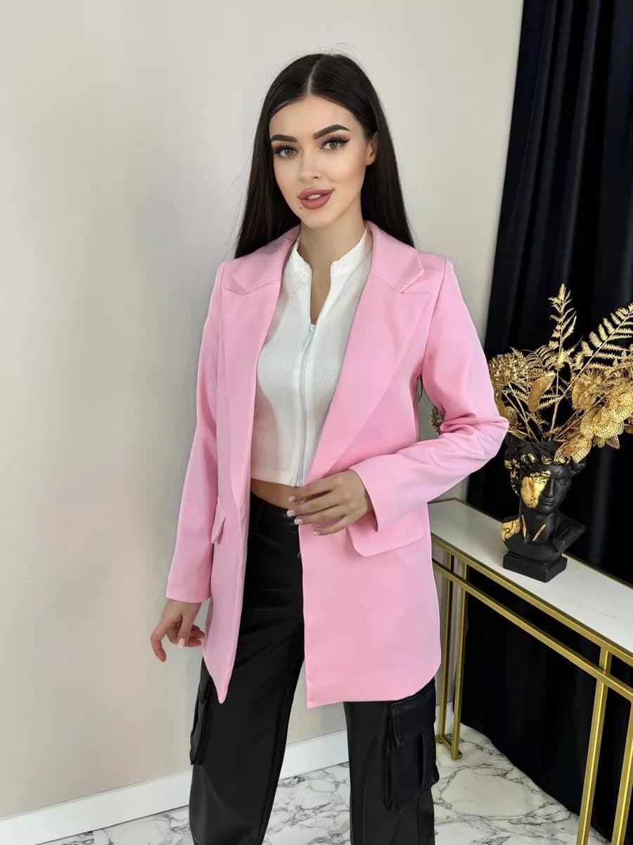 Пиджак стильный блейзер оверсайз классический жакет