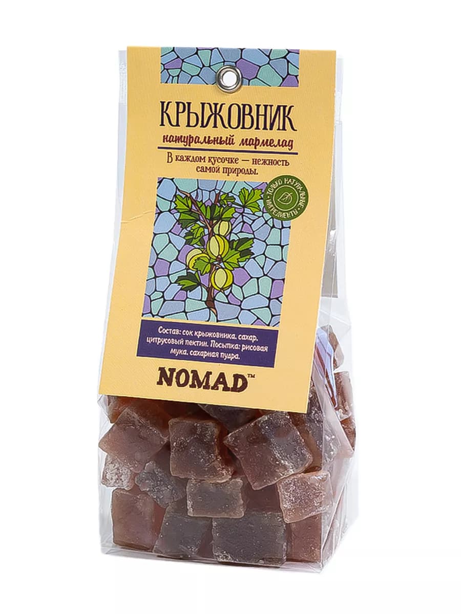 Кусковой мармелад NOMАD из Крыжовника