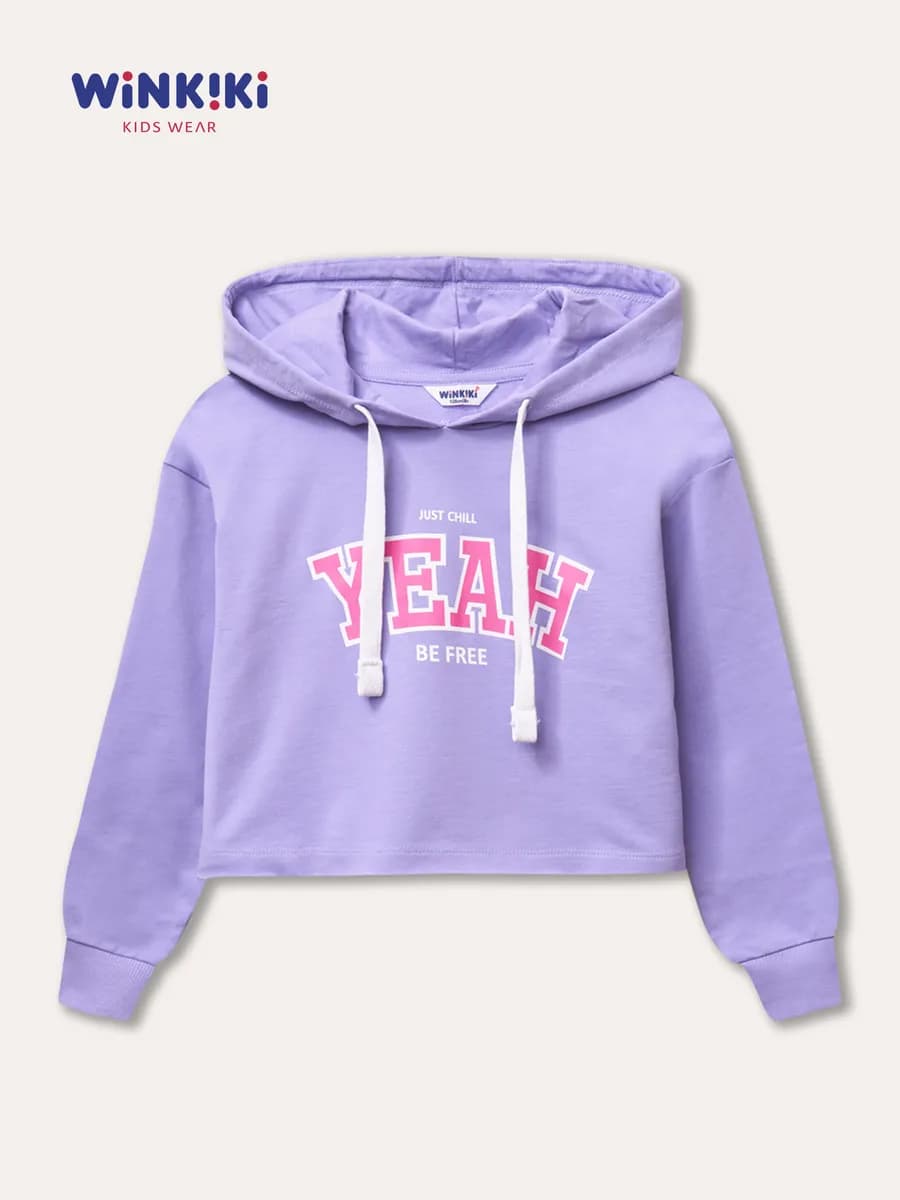 Укороченная толстовка с капюшоном