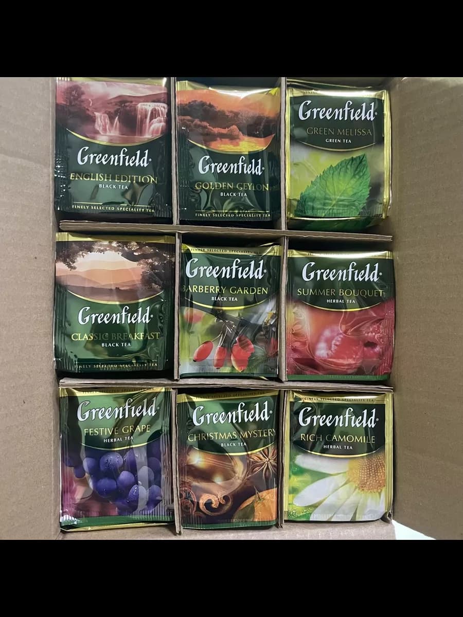 Чай Гринфилд 90 пакетиков