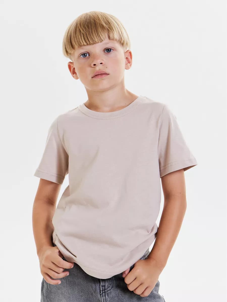 Футболка детская базовая однотонная для детей
