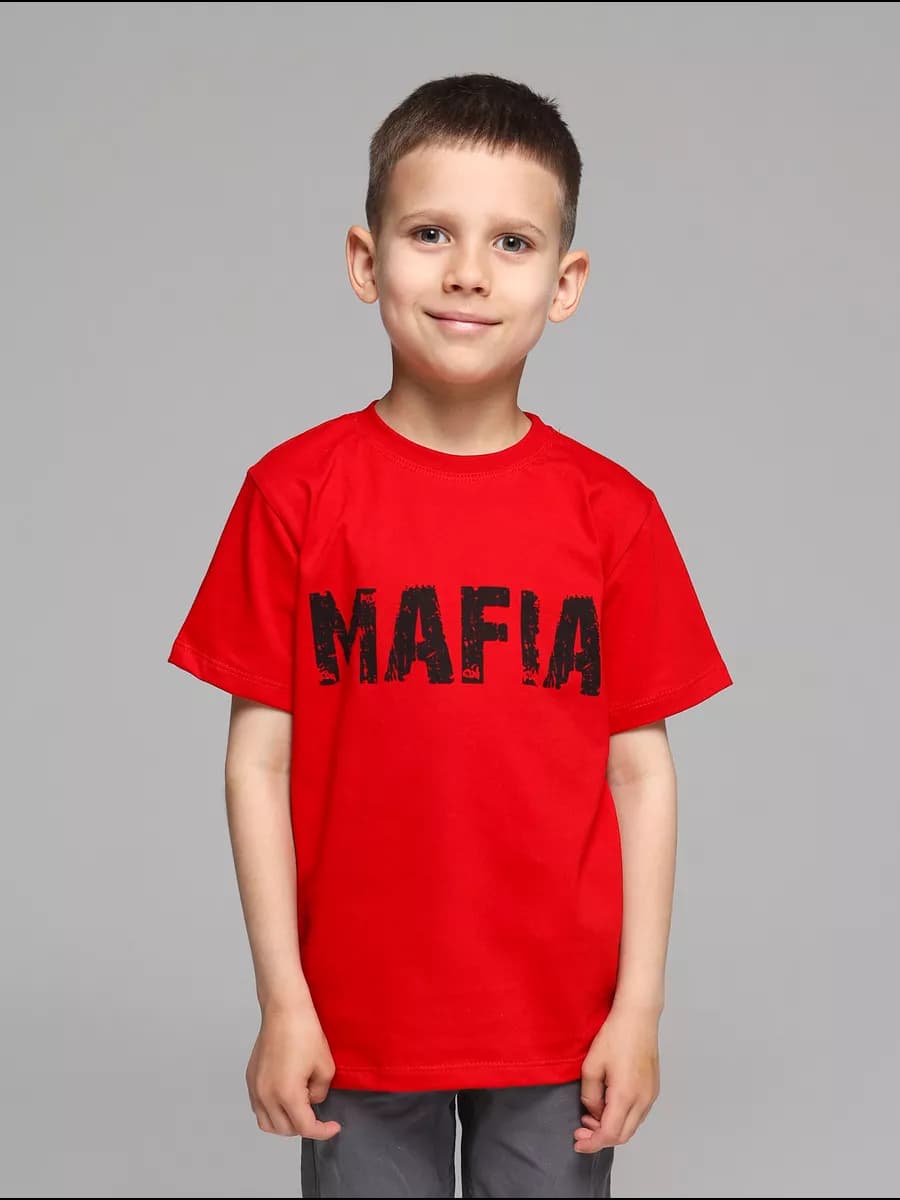 Футболка детская с принтом базовая