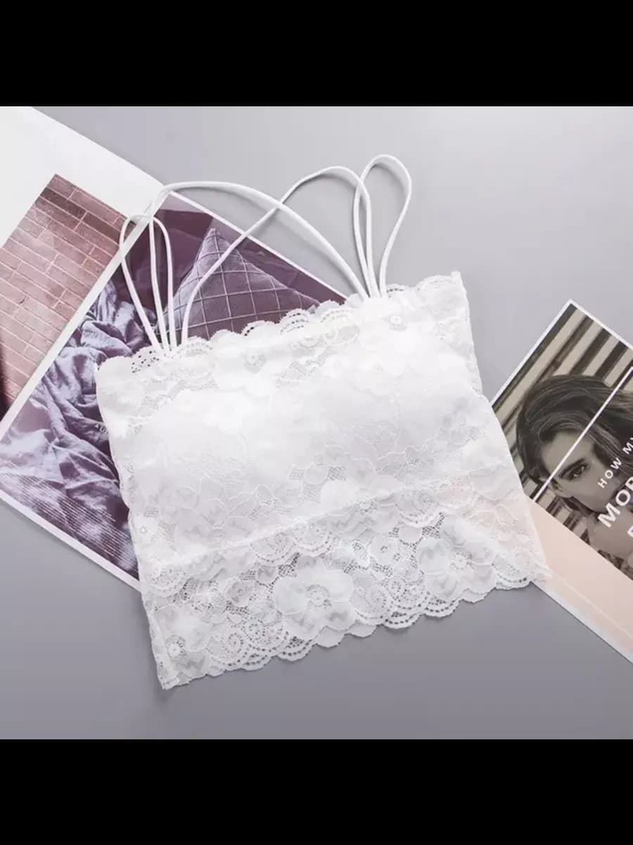 Бюстгальтер-топ с чашечками