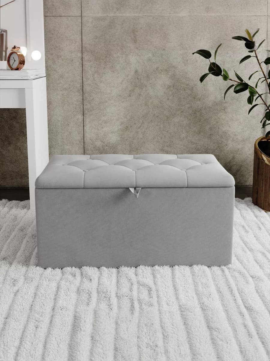 Пуфик для прихожей и спальни с ящиком