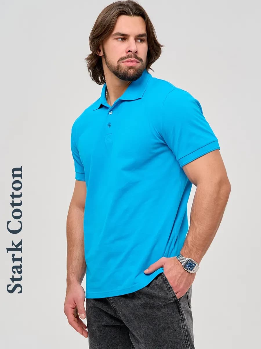 Футболка поло с коротким рукавом